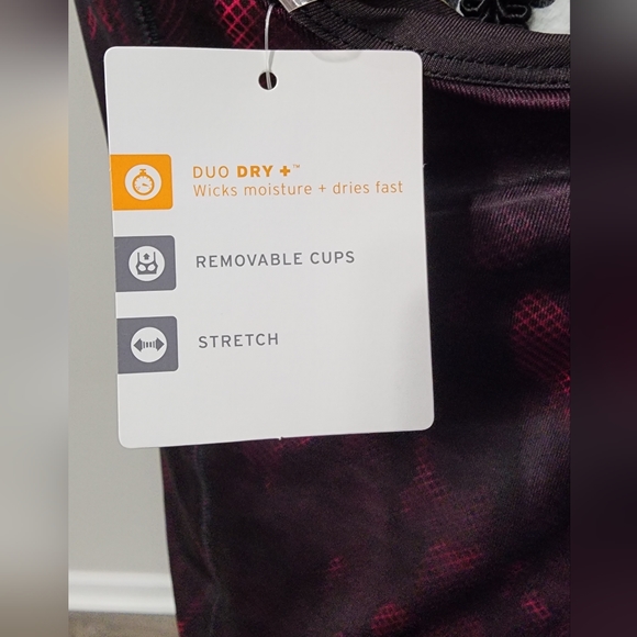 NWT Champion Duo-dry Athletic Tank with Built-in Sports Bra - Picture 7 of 11